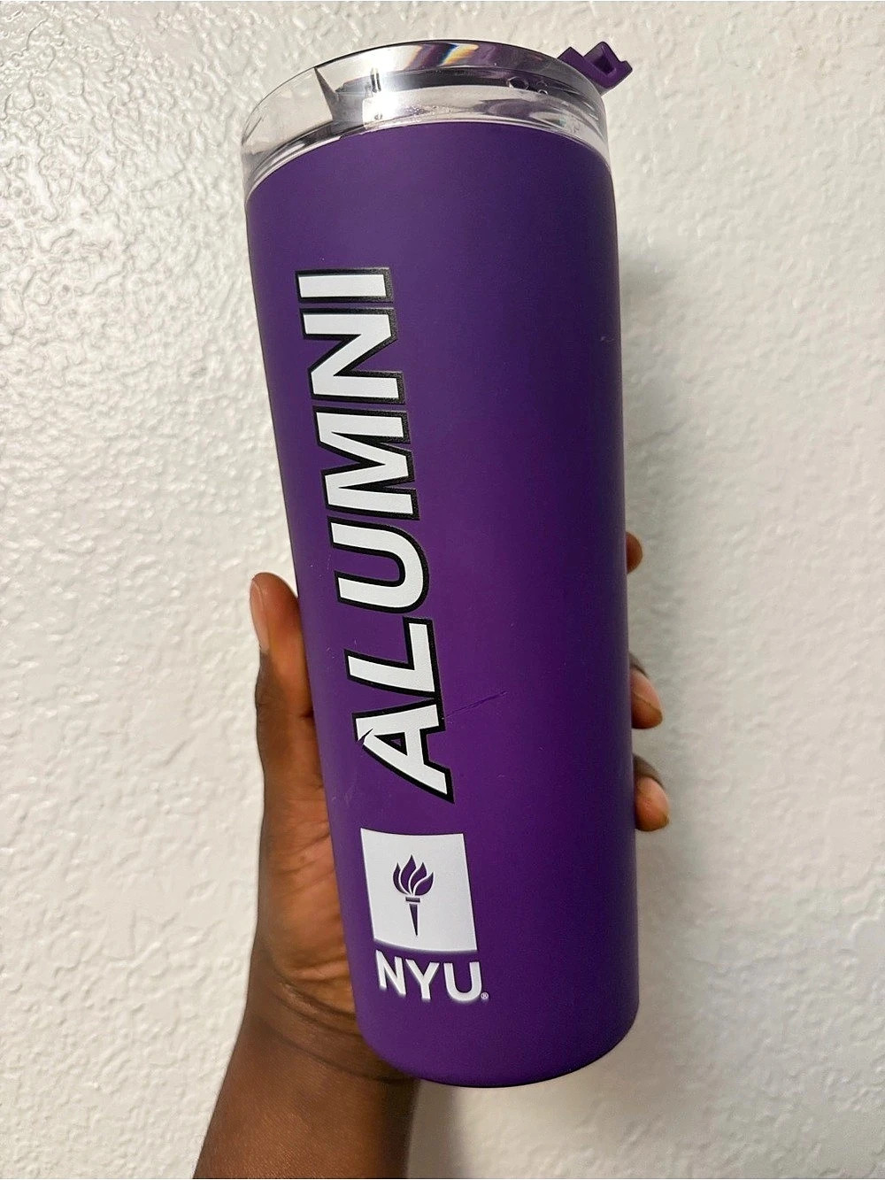 Alumni NYU Alumni tumbler Purple NYU Tumbler Like New